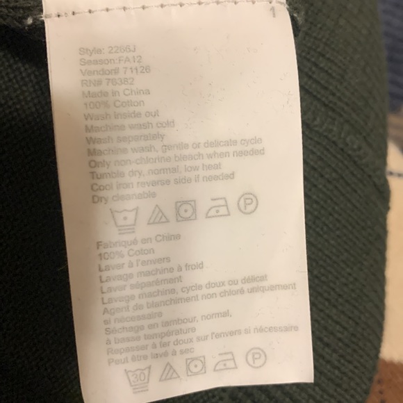 Timberland Quarter Zip Sweater - Picture 7 of 8